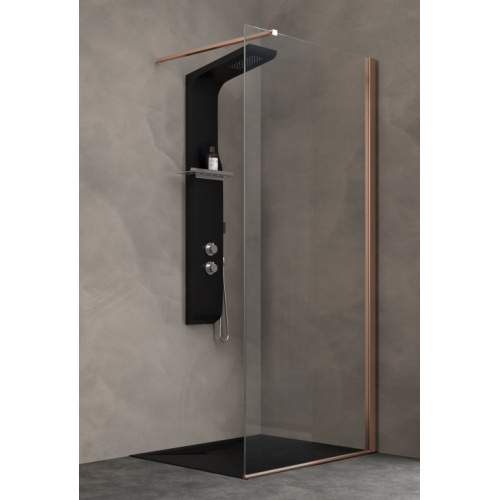 Paroi fixe Kinespace SOLO CUIVRE avec barre droite - 70 cm Paroi fixe Kinespace SOLO CUIVRE avec barre droite - 70 cm