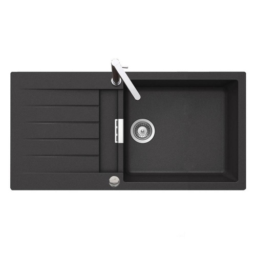 Évier de cuisine PRIMUS 1 Grande cuve Nero PRIMUS Gde cuve NERO Évier de cuisine PRIMUS 1 Grande cuve Nero PRIMUS Gde cuve NERO