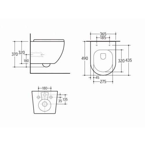 Pack Geberit UP320 + Cuvette sans bride KELOS Flush Blanc + Plaque Sigma Noir CUVETTE Kelos Schéma Pack Geberit UP320 + Cuvette sans bride KELOS Flush Blanc + Plaque Sigma Noir CUVETTE Kelos Schéma