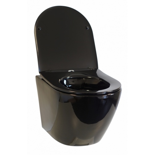 Pack WC Grohe Rapid SL + Cuvette sans bride KELOS Noir Brillant + Plaque Skate Air Blanc WCNB-droit-ouvert Pack WC Grohe Rapid SL + Cuvette sans bride KELOS Noir Brillant + Plaque Skate Air Blanc WCNB-droit-ouvert