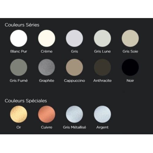 Receveur de douche RADIANCE texture Lisse Noir 80x100 cm Coloris Quare Receveur de douche RADIANCE texture Lisse Noir 80x100 cm Coloris Quare