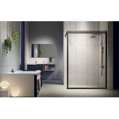 Paroi de douche Fixe KUADRA H Sérigraphié FRAME 100 cm KUADRA H Frame Paroi de douche Fixe KUADRA H Sérigraphié FRAME 100 cm KUADRA H Frame
