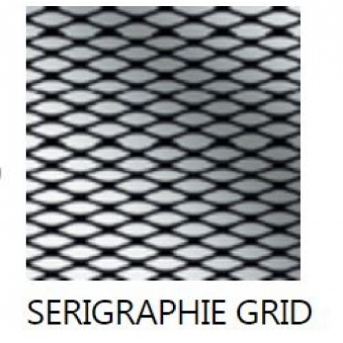Paroi de douche Fixe KUADRA H Sérigraphié GRID 160 cm Sérigraphie GRID Paroi de douche Fixe KUADRA H Sérigraphié GRID 160 cm Sérigraphie GRID