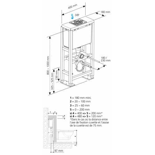 Bâti-support Faible Hauteur BCS VERSO 800 autoportant schema-bcs verso 800 Bâti-support Faible Hauteur BCS VERSO 800 autoportant schema-bcs verso 800