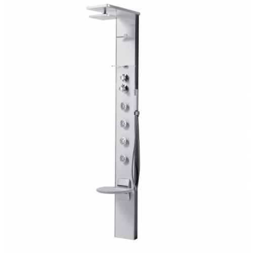 Colonne de douche CASCATA 3 Blanc - Novellini Colonne de douche CASCATA 3 Blanc - Novellini