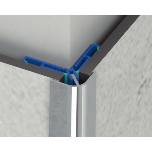 Profilé angle sortant pour panneau mural KINEWALL - Hauteur 225 cm Profilé angle sortant pour panneau mural KINEWALL - Hauteur 225 cm