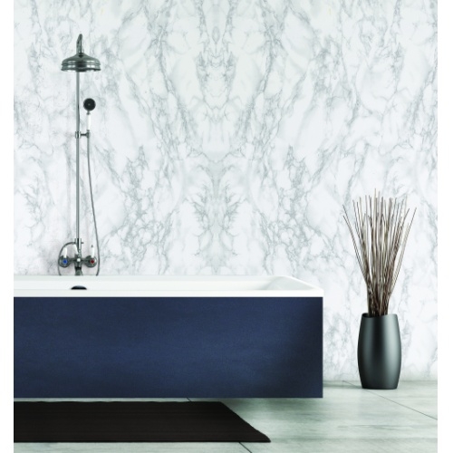 Panneau mural décoratif DECOFAST Carrare - Habillage baignoire 2000x600 mm carrare mur Panneau mural décoratif DECOFAST Carrare - Habillage baignoire 2000x600 mm carrare mur