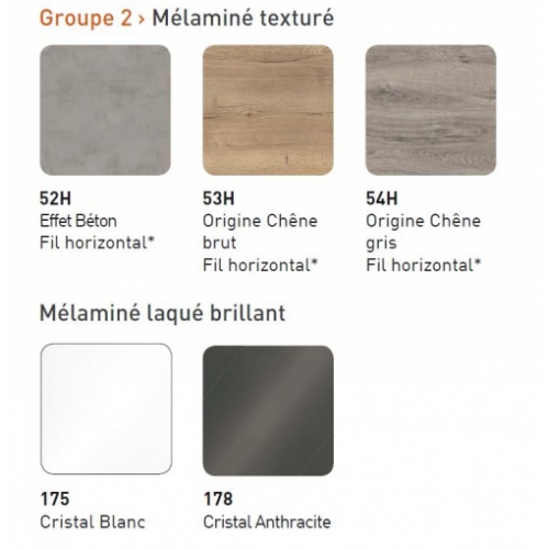 Meuble simple vasque MYTHIC 105 cm Cristal Anthracite MYTHIC - Coloris Groupe 2 Meuble simple vasque MYTHIC 105 cm Cristal Anthracite MYTHIC - Coloris Groupe 2