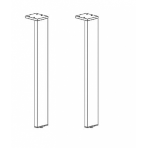 Meuble simple vasque MYTHIC 105 cm Cristal Anthracite Pieds PI30 Meuble simple vasque MYTHIC 105 cm Cristal Anthracite Pieds PI30