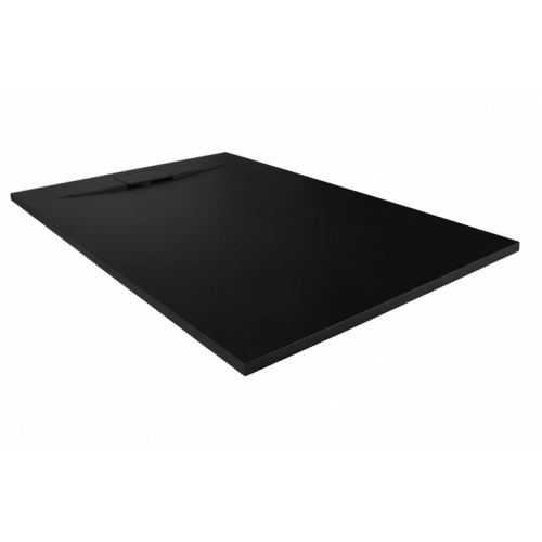 Receveur de douche RADIANCE texture Lisse Noir 90x130 cm Receveur de douche RADIANCE texture Lisse Noir 90x130 cm