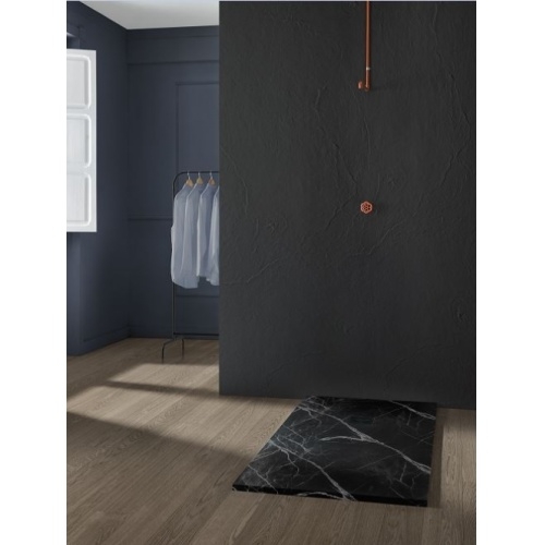 Receveur de douche MIRAGE Marbre Noir - 100x100 cm Receveur MIRAGE Marbre Noir Ambiance Receveur de douche MIRAGE Marbre Noir - 100x100 cm Receveur MIRAGE Marbre Noir Ambiance