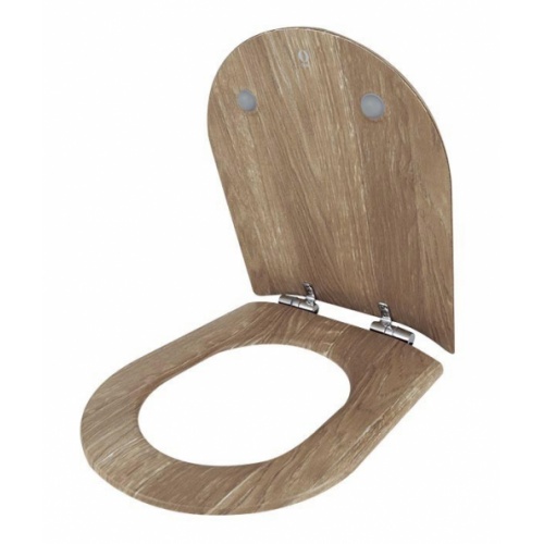 Abattant WOOD Slim Angora Wood - Descente assistée WOOD Slim Angora (2) Abattant WOOD Slim Angora Wood - Descente assistée WOOD Slim Angora (2)