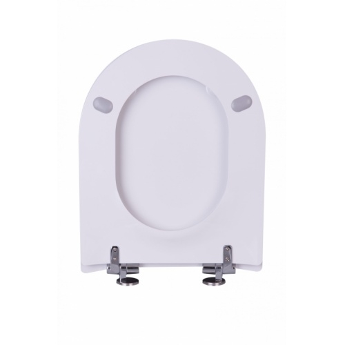 Abattant WOOD Slim Blanc Brillant - Descente Manuelle WOOD Slim Blanc Brillant (2) Abattant WOOD Slim Blanc Brillant - Descente Manuelle WOOD Slim Blanc Brillant (2)