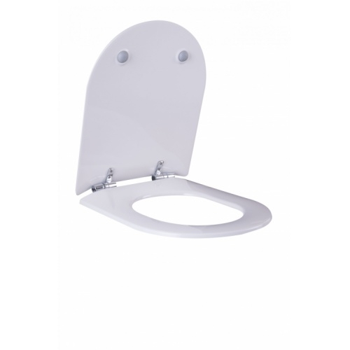 Abattant WOOD Slim Blanc Brillant - Descente Manuelle WOOD Slim Blanc Brillant (3) Abattant WOOD Slim Blanc Brillant - Descente Manuelle WOOD Slim Blanc Brillant (3)
