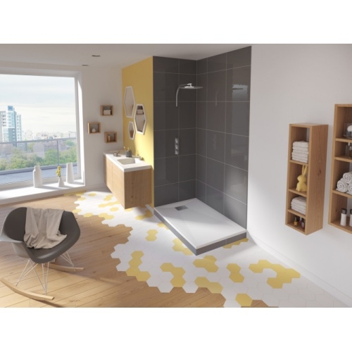 Receveur KINESURF Extra-plat Blanc - 70x120 cm Kinesurf 4 cm 120x80 - Bonde largeur - Sur pieds Ambiance Receveur KINESURF Extra-plat Blanc - 70x120 cm Kinesurf 4 cm 120x80 - Bonde largeur - Sur pieds Ambiance