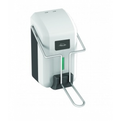 Station de désinfection avec distributeur à palette de gel hydroalcoolique 878130 Station de désinfection avec distributeur à palette de gel hydroalcoolique 878130