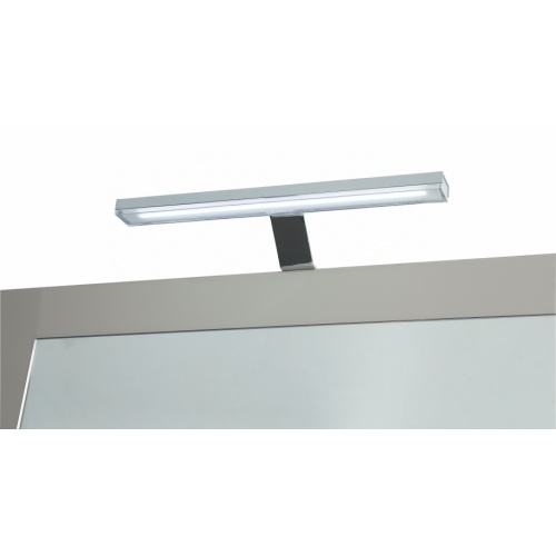 Meuble simple vasque bicolore 90 cm RIVAGE Opale Blanc et Chêne Brut Eclairage LED Meuble simple vasque bicolore 90 cm RIVAGE Opale Blanc et Chêne Brut Eclairage LED