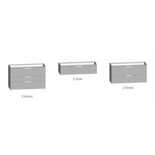 Meuble simple vasque décalé TEN 70cm Béton Cendré TEN 120 cm Schéma Meuble simple vasque décalé TEN 70cm Béton Cendré TEN 120 cm Schéma