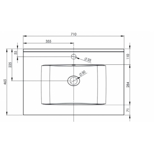 Meuble simple vasque décalé TEN 70cm Béton Cendré MAPLAN 70 Céramique Meuble simple vasque décalé TEN 70cm Béton Cendré MAPLAN 70 Céramique