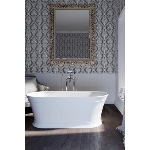 Baignoire îlot INGRID Rétro 170x80 cm - Blanc Brillant Baignoire îlot INGRID Rétro 170x80 cm - Blanc Brillant