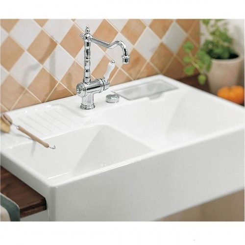 Évier à poser céramique TRADITION Blanc - Vidage manuel evier-a-poser-ceramique-blanc-villeroy-boch-tradition-2-bacs-1-2 (1) Évier à poser céramique TRADITION Blanc - Vidage manuel evier-a-poser-ceramique-blanc-villeroy-boch-tradition-2-bacs-1-2 (1)