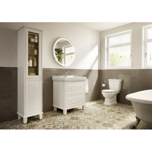 Meuble simple vasque CARMEN Blanc Mat Amb CARMEN Meuble simple vasque CARMEN Blanc Mat Amb CARMEN