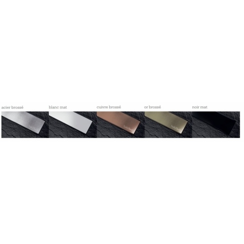 Receveur de douche souple SolidSoft LINEAR DRAIN Noir 100x140 cm Gille evacuation Linear Drain Receveur de douche souple SolidSoft LINEAR DRAIN Noir 100x140 cm Gille evacuation Linear Drain