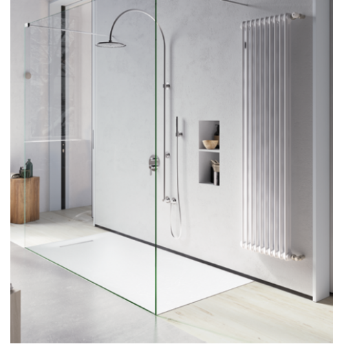 Receveur de douche souple SolidSoft LINEAR DRAIN Blanc 90x140 cm Linear Drain Blc Amb Receveur de douche souple SolidSoft LINEAR DRAIN Blanc 90x140 cm Linear Drain Blc Amb