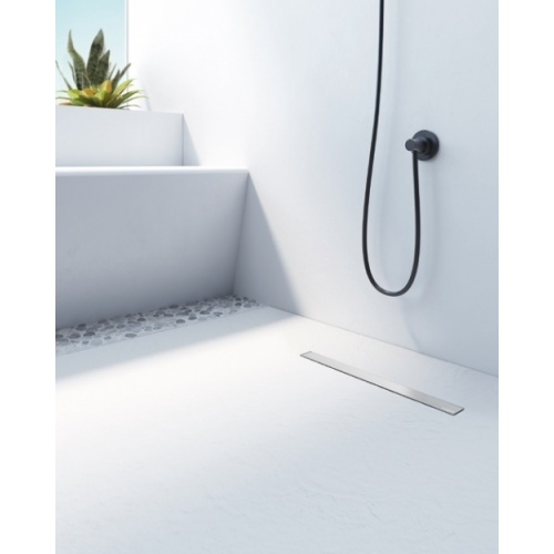 Receveur de douche souple SolidSoft LINEAR DRAIN Blanc 90x140 cm Linear Drain Zoom Blc Receveur de douche souple SolidSoft LINEAR DRAIN Blanc 90x140 cm Linear Drain Zoom Blc