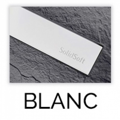 Supplément Grille couleur Solid-Soft Linear Drain - Blanc Mat Supplément Grille couleur Solid-Soft Linear Drain - Blanc Mat