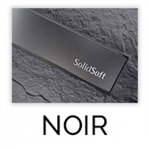 Supplément Grille couleur Solid-Soft Linear Drain - Noir Mat Supplément Grille couleur Solid-Soft Linear Drain - Noir Mat