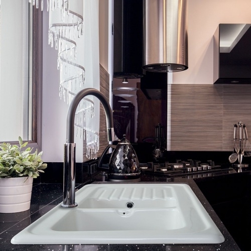 Évier à encastrer en céramique ISLANDE 120 cm - 2 cuves Blanc Islance 120 Amb Évier à encastrer en céramique ISLANDE 120 cm - 2 cuves Blanc Islance 120 Amb