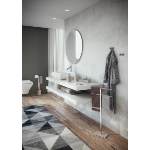 Porte serviettes sur pied Noir G Rainbow RA3114 Rainbow-ambientata Porte serviettes sur pied Noir G Rainbow RA3114 Rainbow-ambientata
