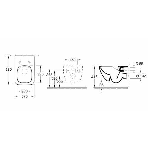 Cuvette sans bride VENTICELLO** VENTICELLO 4611 Cuvette sans bride VENTICELLO** VENTICELLO 4611