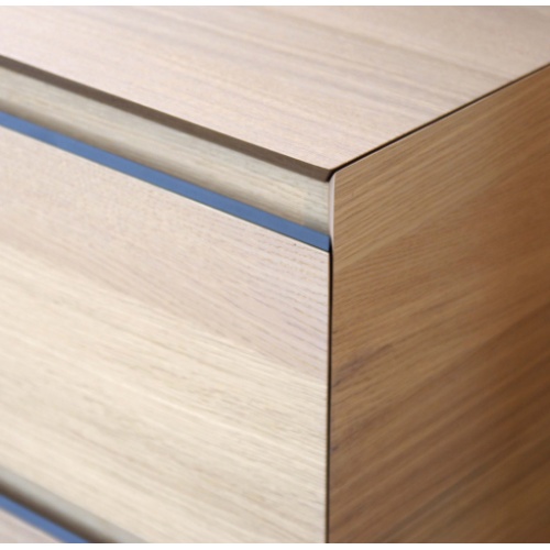 Meuble simple vasque OAKWOOD 120 cm Chêne Clair Poignée OAKWOOD Meuble simple vasque OAKWOOD 120 cm Chêne Clair Poignée OAKWOOD