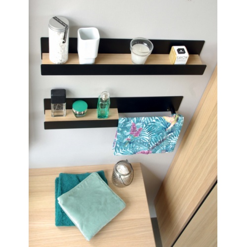 Meuble simple vasque OAKWOOD 120 cm Chêne Clair oakwood-etageres Meuble simple vasque OAKWOOD 120 cm Chêne Clair oakwood-etageres