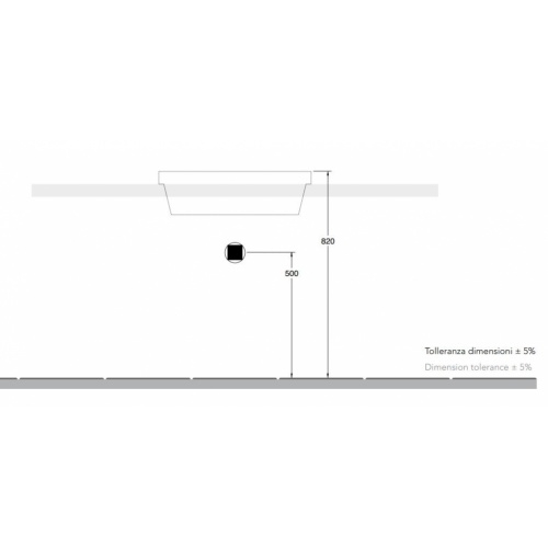 Vasque à encastrer TEOREMA 2.0 80 cm - 5132 5131 Installation Vasque à encastrer TEOREMA 2.0 80 cm - 5132 5131 Installation