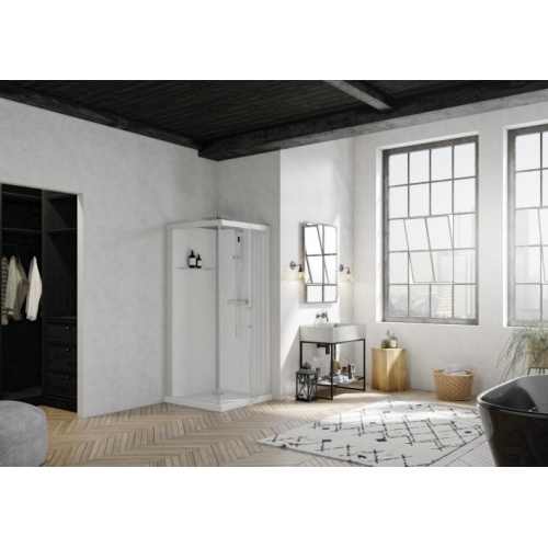 Cabine de douche BROOKLYN 90x90 cm - Porte pivotante Brooklyn_C90_pivot Cabine de douche BROOKLYN 90x90 cm - Porte pivotante Brooklyn_C90_pivot