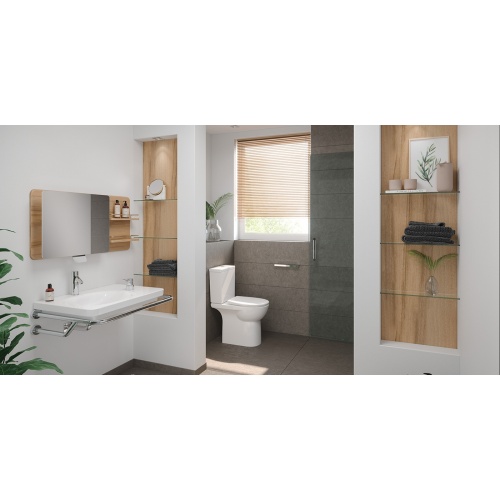 WC à poser PMR rehaussé Conforma sortie duale** Conforma_Header WC à poser PMR rehaussé Conforma sortie duale** Conforma_Header