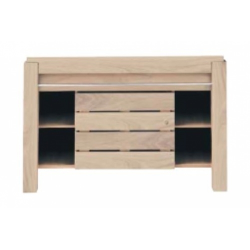 Meuble simple vasque ORIGIN L100 cm en Chêne Huilé Naturel ORIGIN 52005 Meuble simple vasque ORIGIN L100 cm en Chêne Huilé Naturel ORIGIN 52005