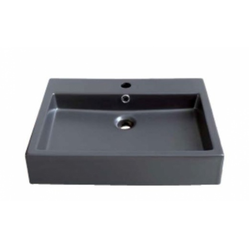 Meuble simple vasque ORIGIN L100 cm en Chêne Huilé Naturel TANK Noir Mat L56 Meuble simple vasque ORIGIN L100 cm en Chêne Huilé Naturel TANK Noir Mat L56