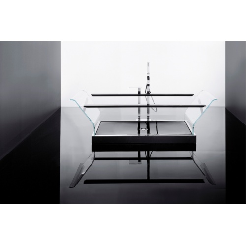 Baignoire Cristal 1 200x80 Coloris Noir Cristal 1