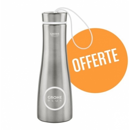 Mitigeur d'évier avec système de filtration de l'eau EUROSMART Blue Pure** 40848SD0 Offerte