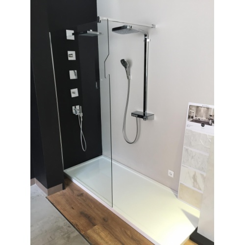 Paroi fixe OV-2000 avec porte serviette intégré - 120cm Gauche** 12888515 Paroi fixe OV-2000 avec porte serviette intégré - 120cm Gauche** 12888515