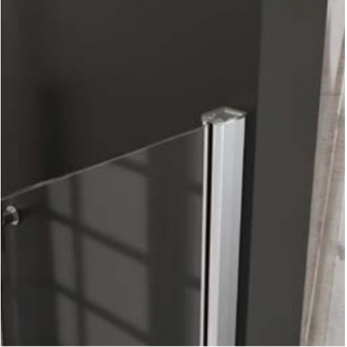 Paroi de douche fixe FADO Noir - 100 cm FADO 1 Paroi de douche fixe FADO Noir - 100 cm FADO 1