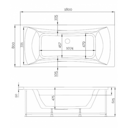 Baignoire balnéo CONCERTO 180x80 - Tête à Droite - Sensation Air Pool CONCERTO 180 Baignoire balnéo CONCERTO 180x80 - Tête à Droite - Sensation Air Pool CONCERTO 180