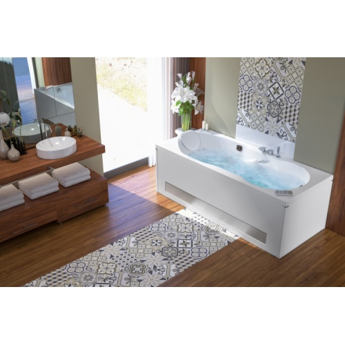 Baignoire balnéo ROMANZA 170x75 - Tête à Gauche - Silence Mix Color Romanza Sensation Air Pool-Gauche Baignoire balnéo ROMANZA 170x75 - Tête à Gauche - Silence Mix Color Romanza Sensation Air Pool-Gauche