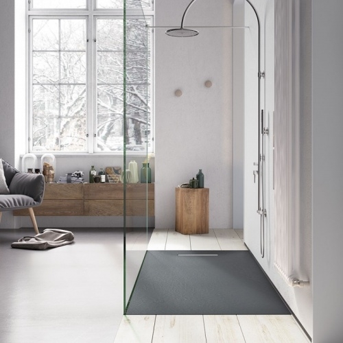 Receveur de douche souple SolidSoft LINEAR DRAIN Noir 100x140 cm receveur-souple-linear_120x100-Noir Receveur de douche souple SolidSoft LINEAR DRAIN Noir 100x140 cm receveur-souple-linear_120x100-Noir