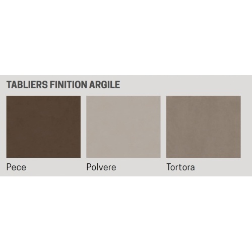 Tablier de Face + 1 latéral SENSE 2.0 170x75 Argile Tortora Tablier Argile Tablier de Face + 1 latéral SENSE 2.0 170x75 Argile Tortora Tablier Argile