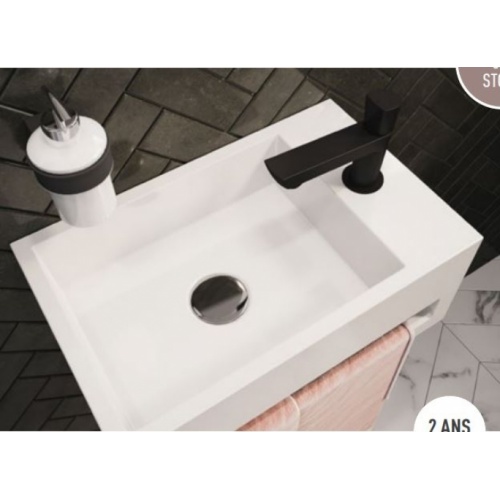 Lave-mains RAVEN avec porte-serviette intégré Raven